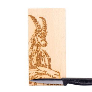 Messerbrett Junger Steinbock