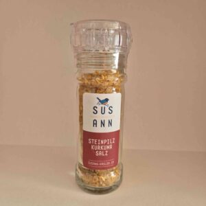 Steinpilz Kurkuma Salz