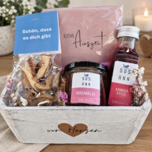 Geschenkset «Von Herzen» – Handgemachte Spezialitäten aus der Schweiz