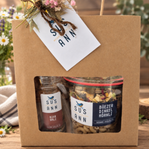 Geschenkset Bier Salz & Büezer Dinkel Hörnli